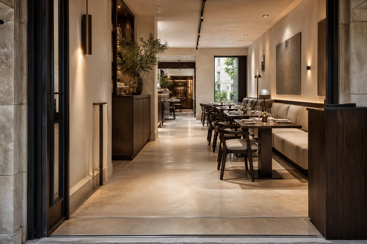 Étude des circulations et de l’accessibilité d’un restaurant parisien avant travaux Étude des circulations et de l’accessibilité d’un restaurant parisien avant travaux