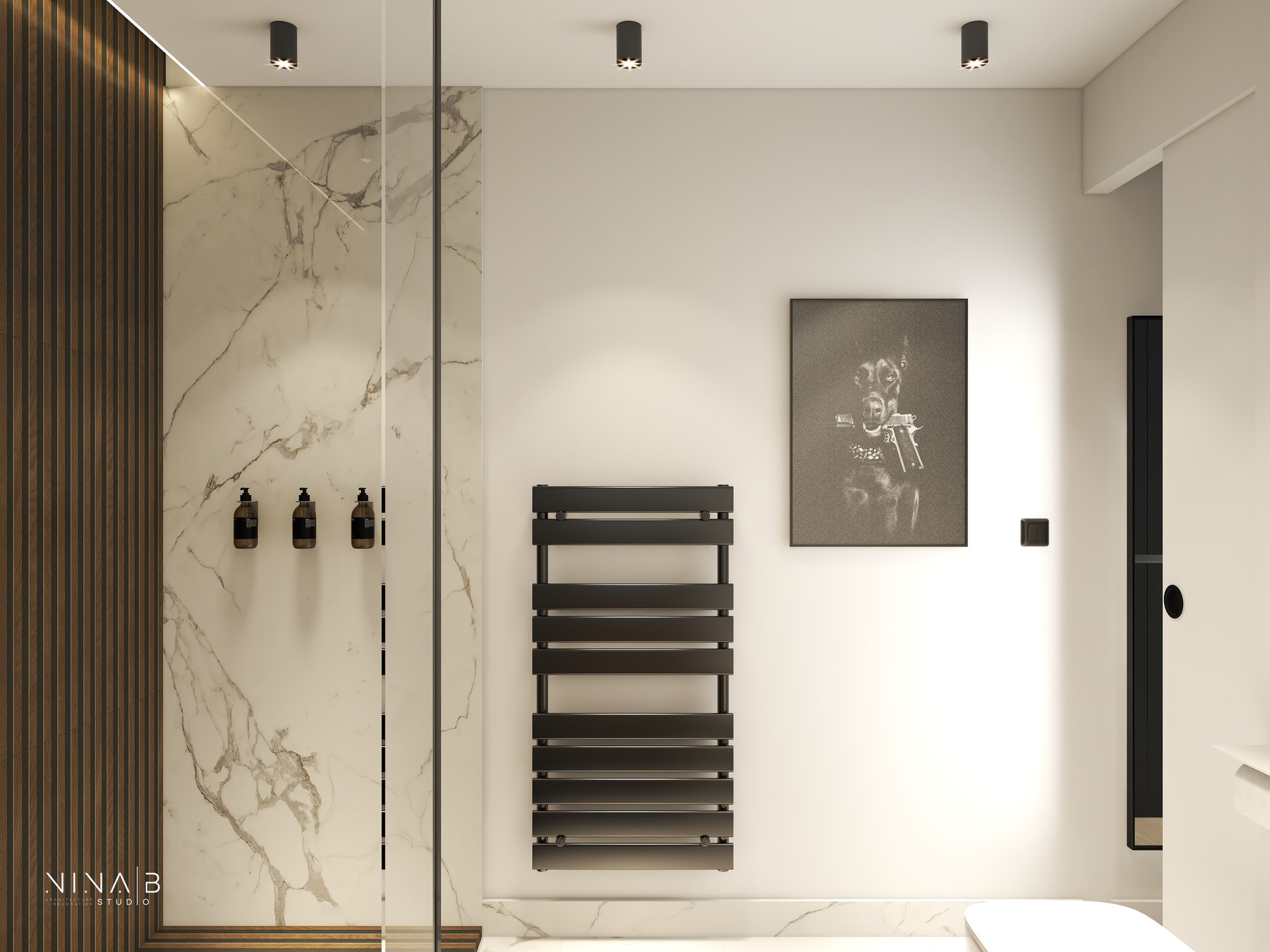 Marques — Chambre + sdb à Roissy-en-Brie — vue 10