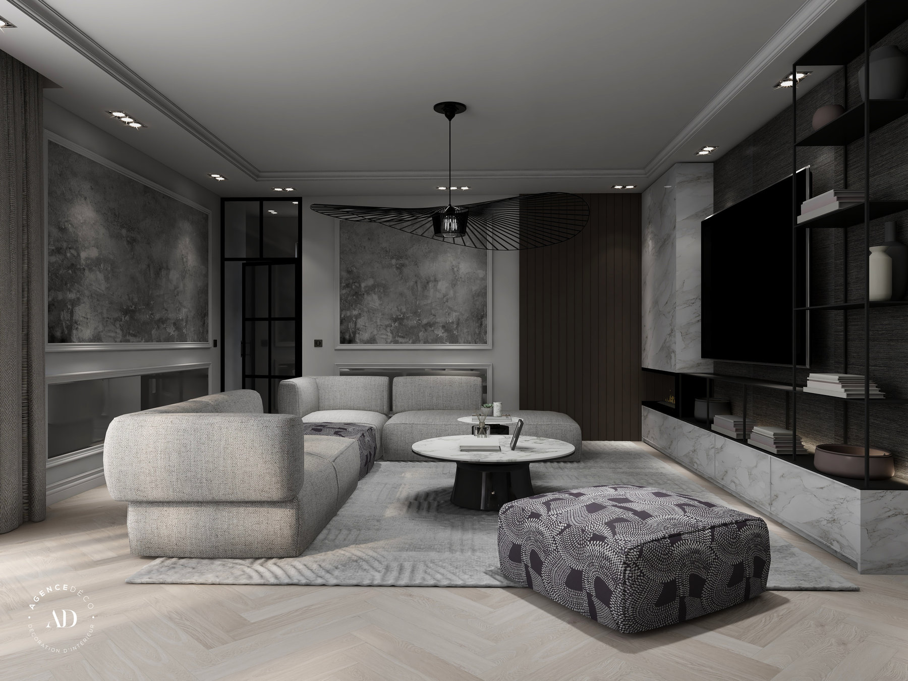 Marbeau — Salon à Paris, 16e — vue 6