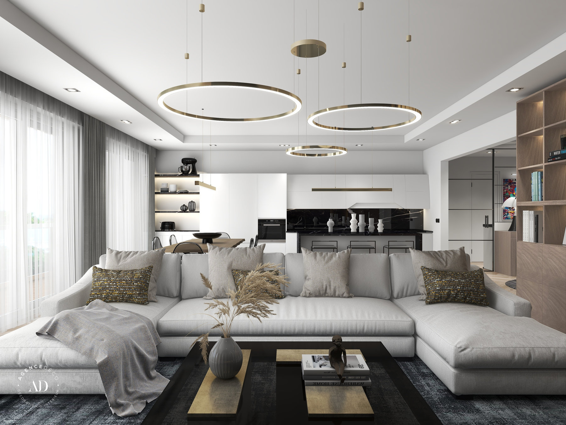 Auteuil — Salon à Paris, 16e — vue 16