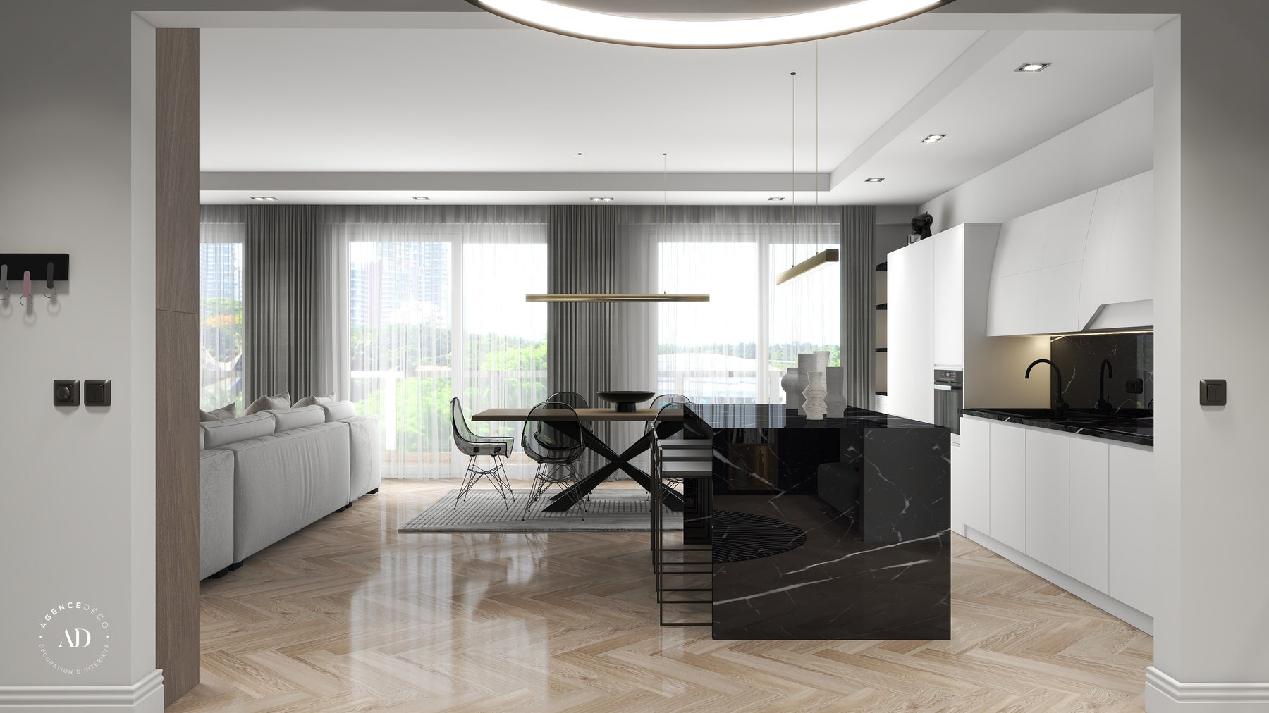 Auteuil — Salon à Paris, 16e — vue 7
