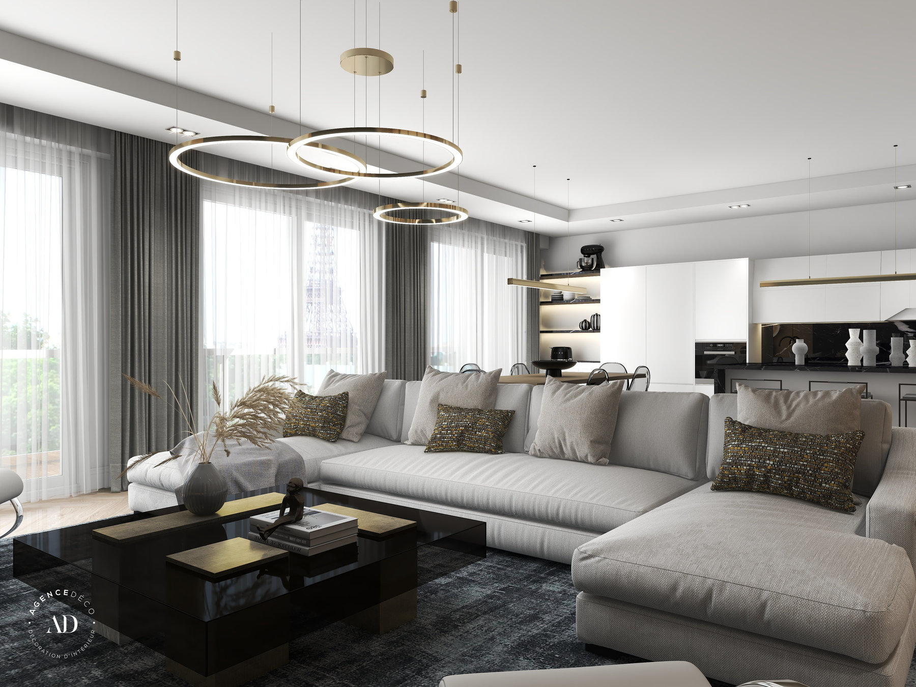 Auteuil — Salon à Paris, 16e — vue 17