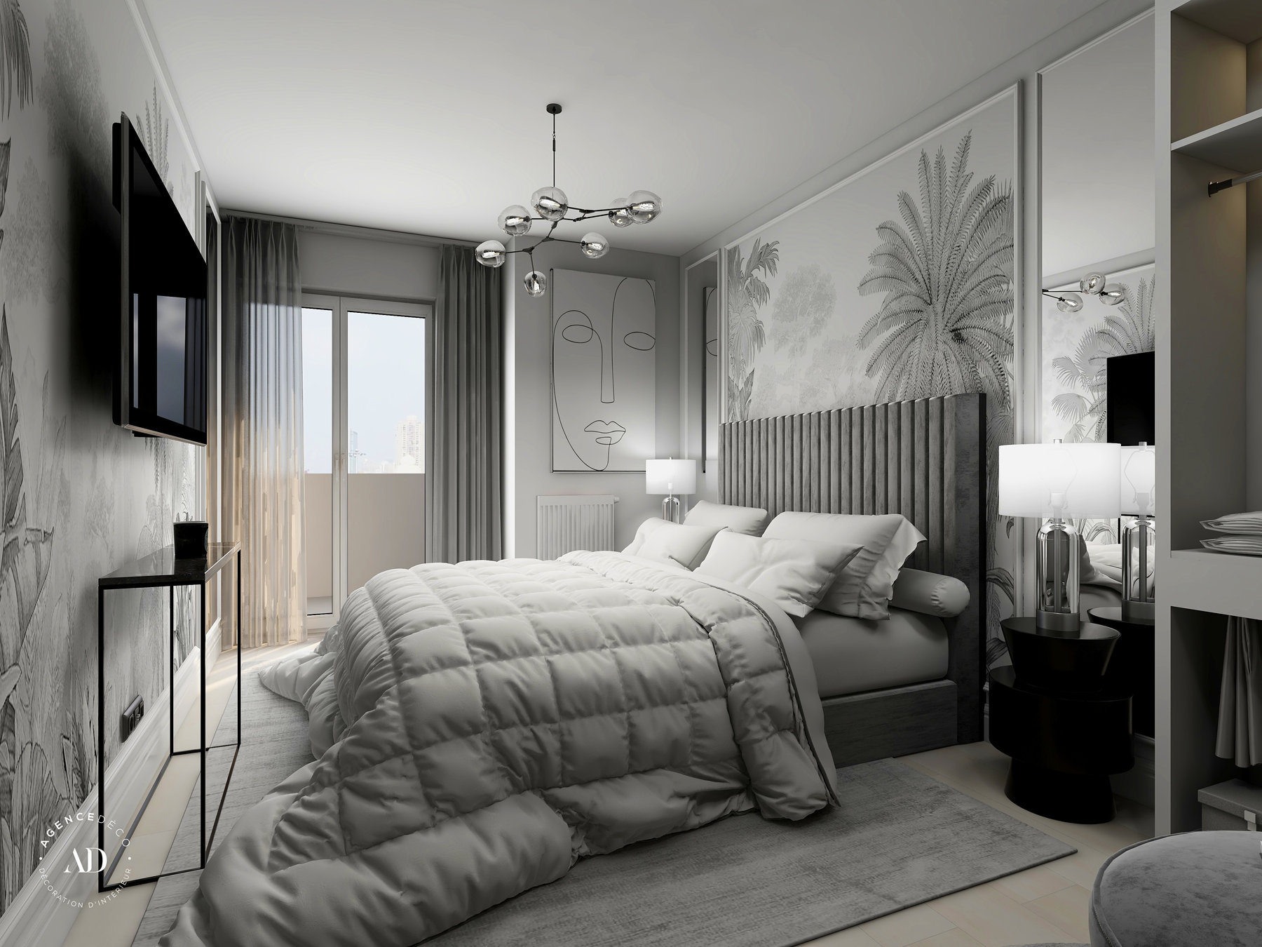 La Bourdonnais — Entrée / Chambre à Paris, 7e — vue 2
