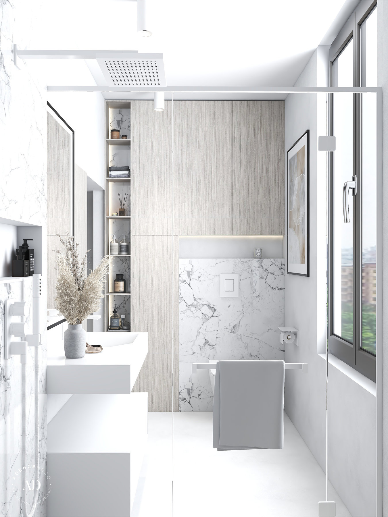 Perier — Salle de bain à Marseille — vue 5