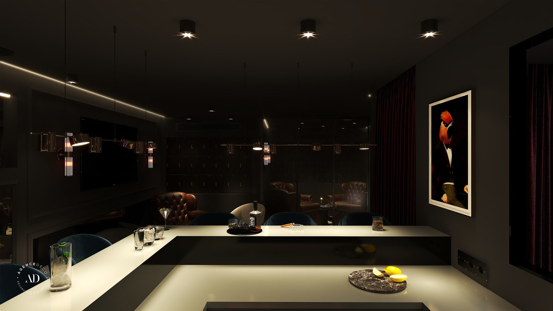 14e — Cave à cigares à Paris, 14e — vue 20